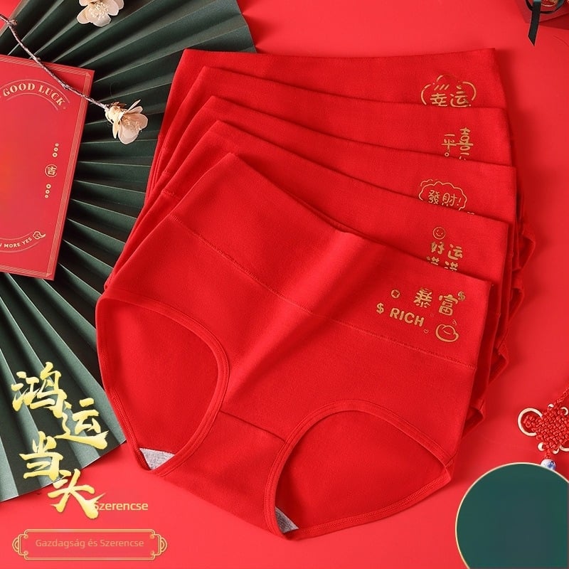 Női magas derekú fehérnemű, lélegző és antibakteriális, fő anyaga 90–95% pamut, gáttáji bélés 100% pamut