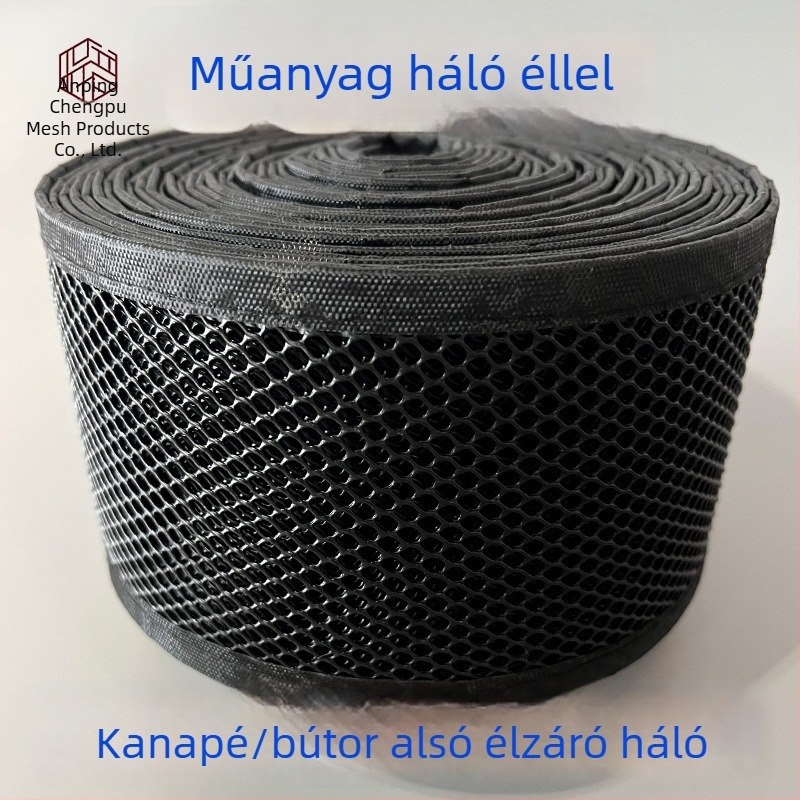 Műanyag háló a bútorok éleinek védelmére és macskavédő háló