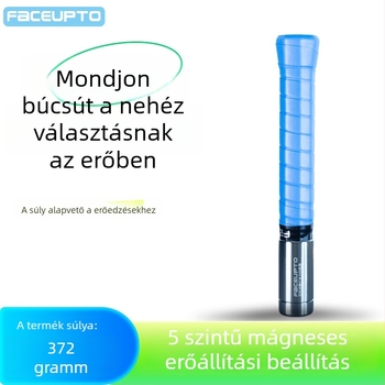 Badminton-ütő edző — rozsdamentes acél, Faceupto, állítható erő, testreszabható, alkalmas badmintonra és teniszre