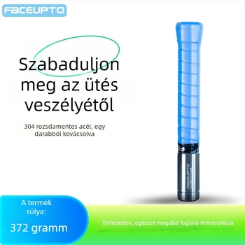 Badminton-ütő edző — rozsdamentes acél, Faceupto, állítható erő, testreszabható, alkalmas badmintonra és teniszre