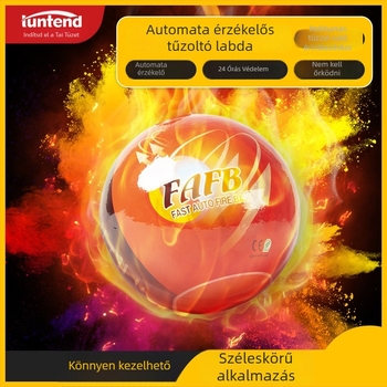 FAFB RT01/RT013/RT040 szárazporos függő tűzoltógolyó erdőhöz, modellek RT01/RT013/RT040, lefedettség 1–9 m²