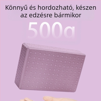 Avat's jóga blokk — EVA, 250 g, fitnesz és testformálás számára, 50 db/doboz