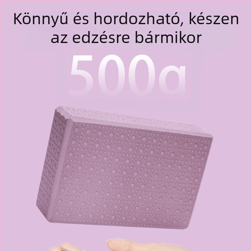 Avat's jóga blokk — EVA, 250 g, fitnesz és testformálás számára, 50 db/doboz