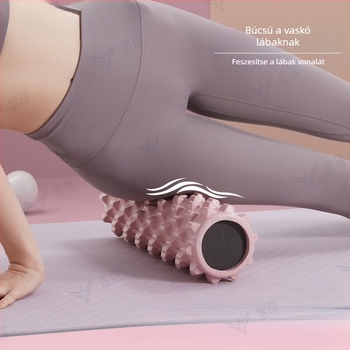 Szilárd habszivacs henger izomlazításra, jóga, láb masszázs