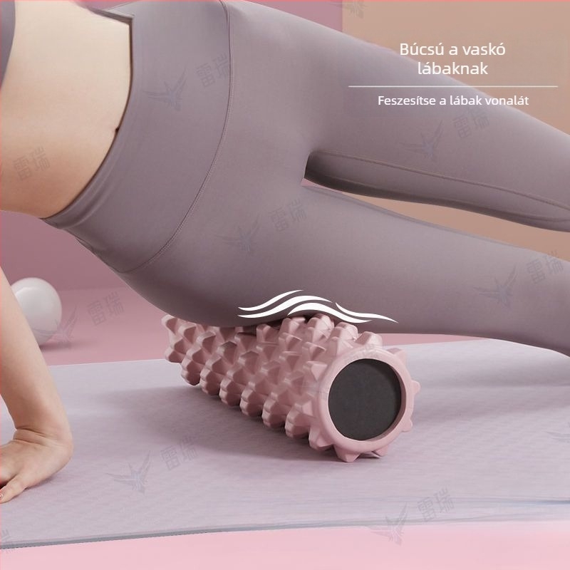 Szilárd habszivacs henger izomlazításra, jóga, láb masszázs
