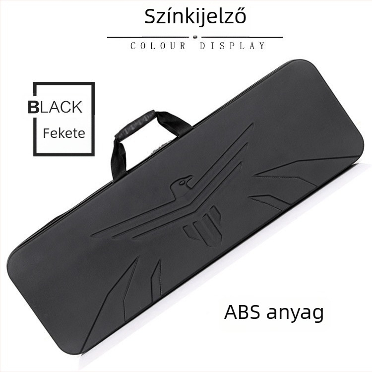 Rekurzív íjhoz keményhéjú taktikai tok, ütésálló és nyomásálló, tojásos habvédő réteg védelem, kültéri hordozható doboz