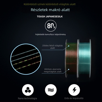 Fő horgász zsinór — Nylon, Szuper erős, Csomagolás 100 darab