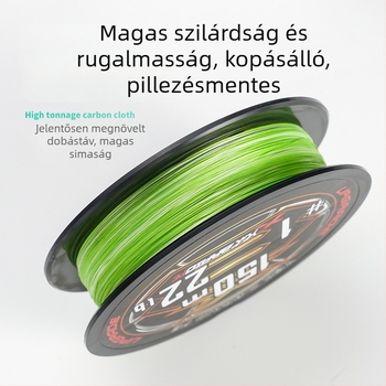 YGK X-BRAIDPE fő zsinór, PE zsinór, erős horgász zsinór, 55 darabos doboz