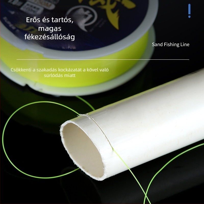 Nylon fő zsinór horgászathoz, lebegő, kopásálló, dobozban 100 darab, műcsalikhoz