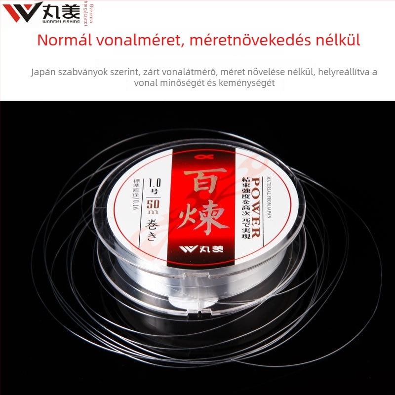 Marumi nylon főzsinór — horgász damil, 1 csomag