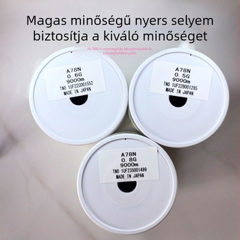 Kanai Koto nylonos horgászline, rendkívül erős, 10 darab