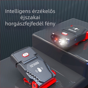 Ruigu fejre helyezhető LED lámpa horgászathoz – ABS tok, 1200 mAh akkumulátor, 3.7V, újratölthető, max. 50 m hatótávolság