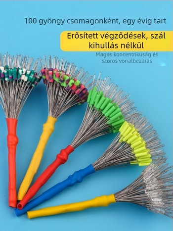 Space Bean horgász készlet – anti-összekuszálódás, szilikon, matt felület, 100 darab