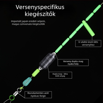 Fő horgász damil készlet – nejlon anyag, nagy szakítószilárdság, 1 tekercs a dobozban, 100 darabos csomag
