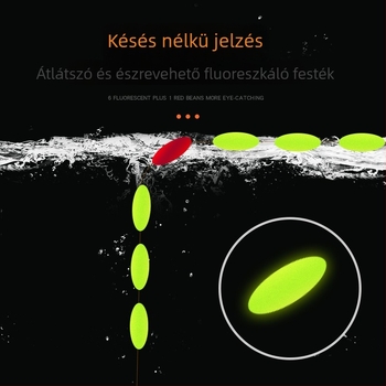 Főzsinór, kézzel kötött készlet, nylonból, nagy szakítószilárdságú, 10 darabos készletben