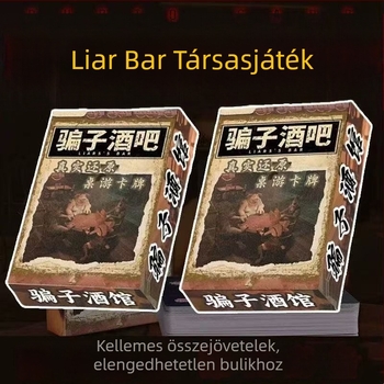 Liar Bar: Orosz Rulett Kerék – Kártyajáték Rekvizitek