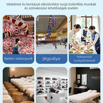 Egyszer használatos lábvédők nem szőtt anyagból pedikűr-masszázsra, lélegző, hosszú belső használatra, biológiailag lebomló, minta 69850