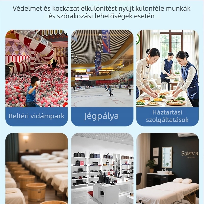 Egyszer használatos lábvédők nem szőtt anyagból pedikűr-masszázsra, lélegző, hosszú belső használatra, biológiailag lebomló, minta 69850