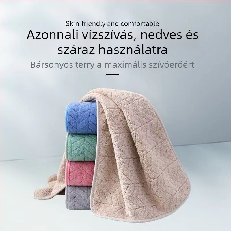 Kai Tao korall fleece arc-törölköző, 50–80 g, nedvszívó és lélegző, testreszabás elérhető