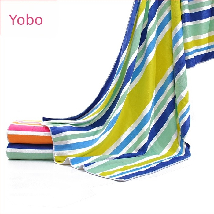 Yubo mikroszálas strandkendő, warp-kötésű, nyomtatott, 150D, 200–300 g