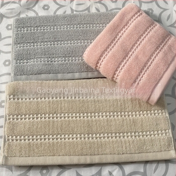 32-szálas pamut waffle arc törölköző, 100-120 g, jacquard szövés, vastag és nedvszívó