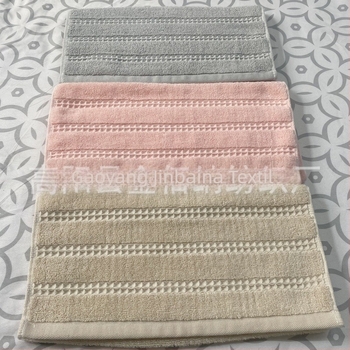 32-szálas pamut waffle arc törölköző, 100-120 g, jacquard szövés, vastag és nedvszívó