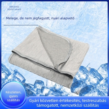 Hűsítő takaró tavaszra és nyárra, 800–999 g, egyszínű mintázat, testreszabható feldolgozás, irodai kanapé alvó takaró