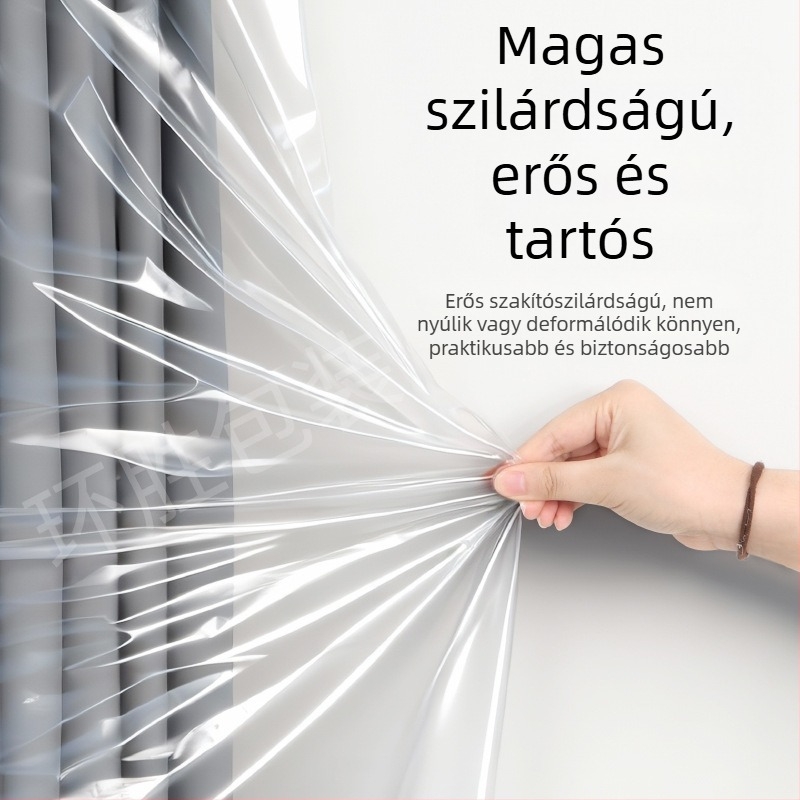 Otthoni dekorációs védőhüvely ablakhálóhoz, macskakarcolás elleni védelem, vastagított műanyag csomagolás, függönyhúzó zsínóros porvédő (Anyag: Műanyag; Alkalmazási terület: Egyéb; Alkalmazási terület: Egyéb; Jellemzők: Ablakszűrő védelem)