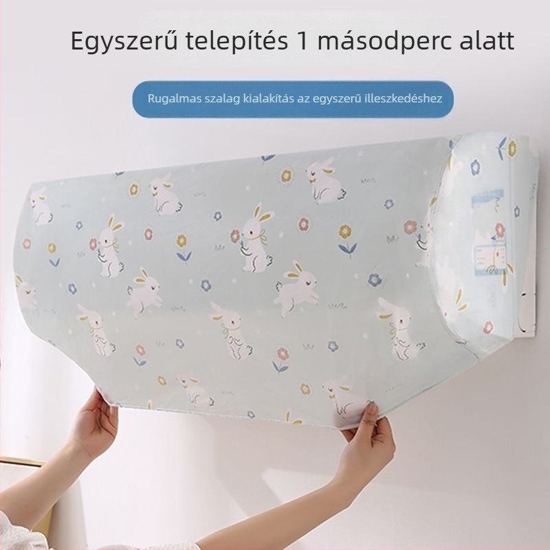 Klímaberendezés porvédő burkolat, falra szerelhető, univerzális, teljes lefedettség, por- és nedvességálló