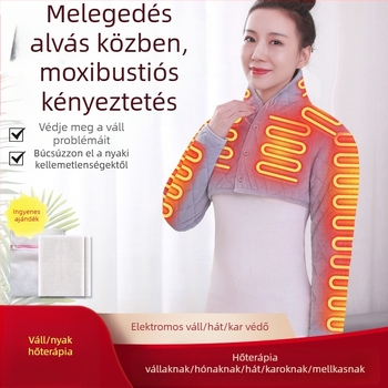 Xiangfutang elektromos fűtésű vállruha, 24V, 48W, hőmérséklet-szabályozás 45–65°C, szénszálas infravörös fűtés