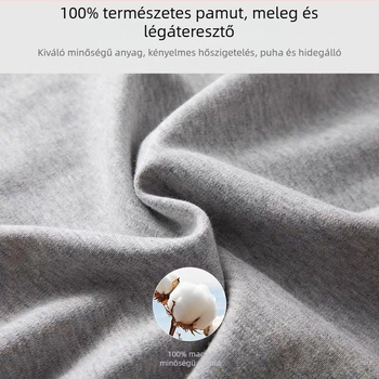 Laza szabású hosszú ujjú póló 100% pamutból, kerek nyakú, valódi zsebbel