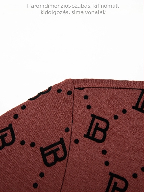 Férfi mulberry selyem jacquard rhinestone rövid ujjú T-shirt