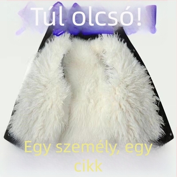 Férfi téli kabát pamut töltéssel, integrált bőrrel és szőrmével, vastag és meleg, kapucnis