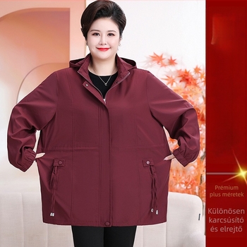 Női koreai stílusú őszi trench kabát, TR anyag, 70–80% más anyag, 20–30% spandex, közepes hosszúságú, vasalás nélkül