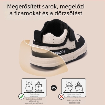 Gyermekek funkcionális cipői tavaszra és őszre, csúszásmentes puha talppal, könnyű, sokoldalú hétköznapi sportcipő