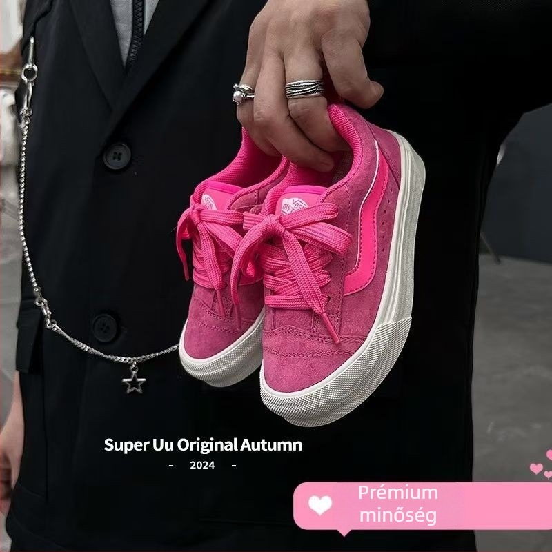 Gyerekeknek készült tavaszi–ősz tornacipő Dragon Fruit mintával, valódi bőr, könnyű, csúszásmentes sportcipő lányoknak és fiúknak