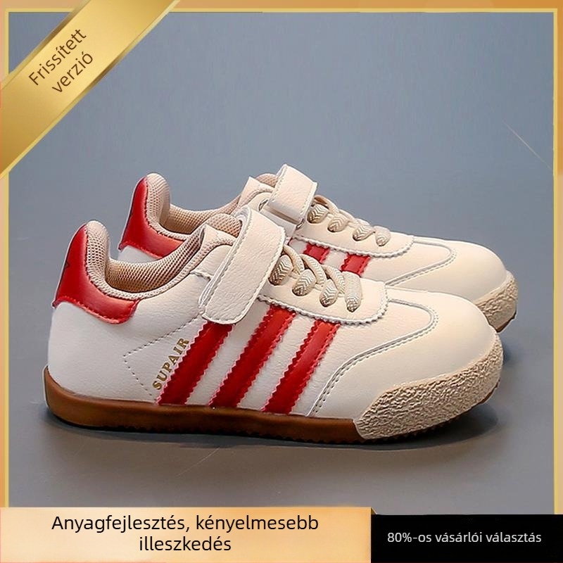 Gyerekeknek való futócipő, könnyű, lélegző, vízálló, gyorsan száradó, talp Rubber-Phylon-TPU-PU