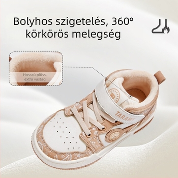 Taranis téli gyerekeknek való sportcipő fleece béléssel – meleg és kényelmes, uniszex