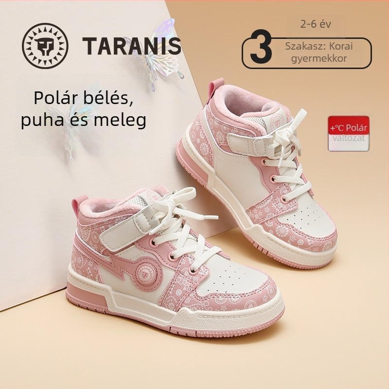Taranis téli gyerekeknek való sportcipő fleece béléssel – meleg és kényelmes, uniszex