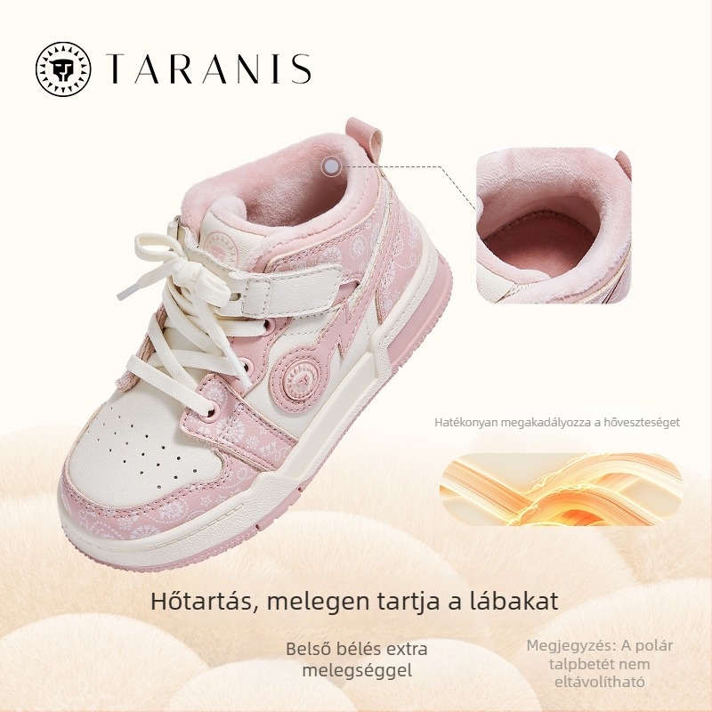 Taranis téli gyerekeknek való sportcipő fleece béléssel – meleg és kényelmes, uniszex