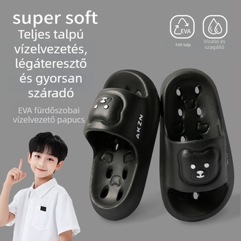 Gyerekeknek EVA fürdőpapucs, csúszásmentes, gyorsan száradó, uniszex