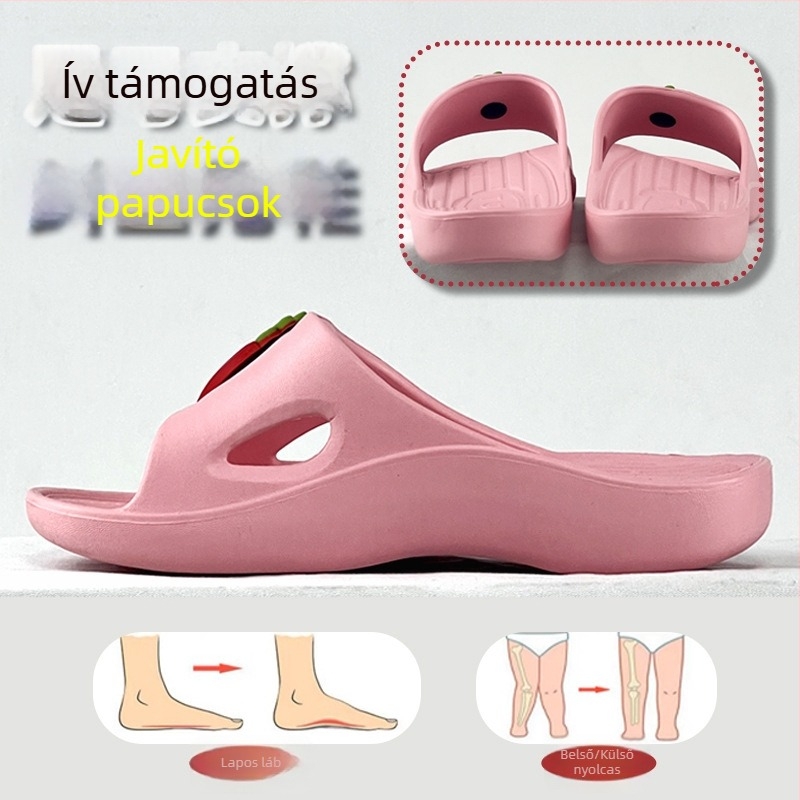 Gyerekeknek arch-támogató papucs, uniszex, csúszásmentes, lúdtalp-korrekció, nyár