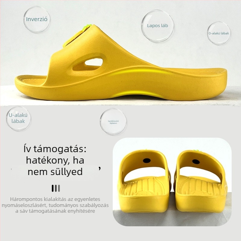 Gyerekeknek arch-támogató papucs, uniszex, csúszásmentes, lúdtalp-korrekció, nyár