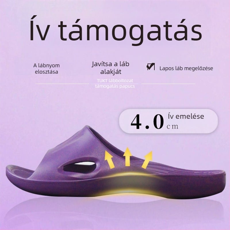 Gyerekeknek arch-támogató papucs, uniszex, csúszásmentes, lúdtalp-korrekció, nyár