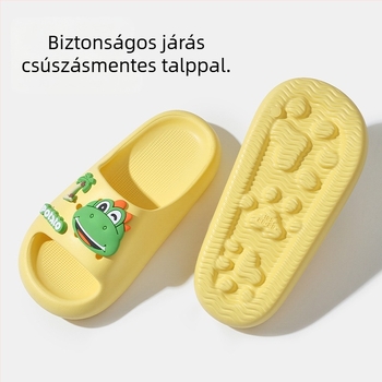Gyerekeknek szóló EVA szandálok – állatos mintával, csúszásmentes talppal, EVA felsőrész és EVA talp