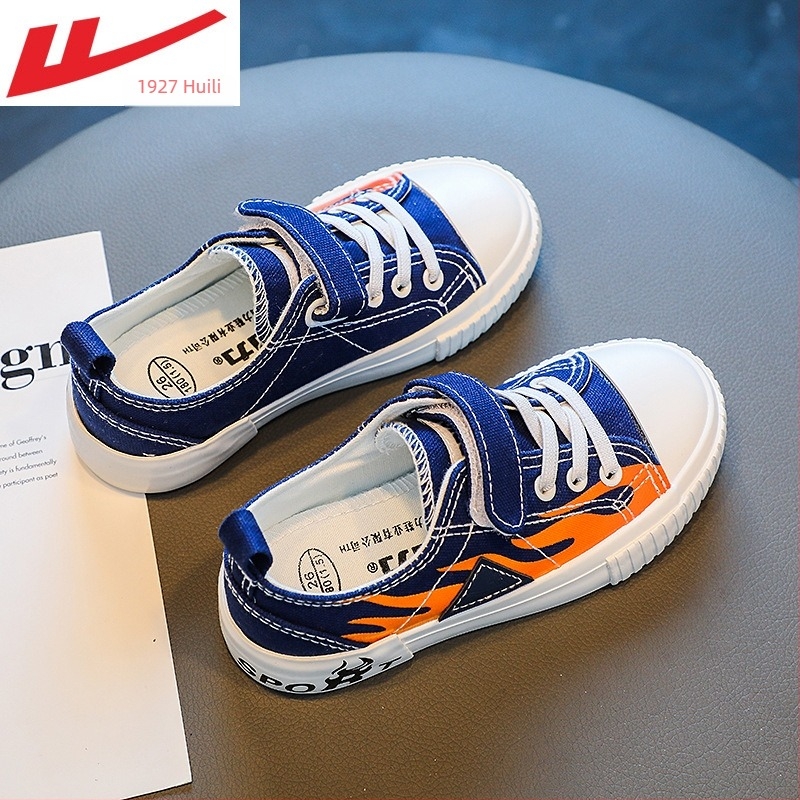 Gyermekek vászon alacsony szárú cipő fiúknak és lányoknak — mindennapi sportcipő, tavasz 2023; felső rész: vászon; stílus: szabadidő; eredet: Wenzhou, Zhejiang