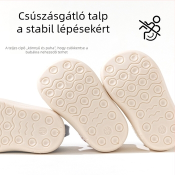 Jingqi babacipő és zokni, tavasz–ősz stílus, csúszásmentes, puha talppal, 12–36 hónaposoknak, beltéri és kültéri használatra