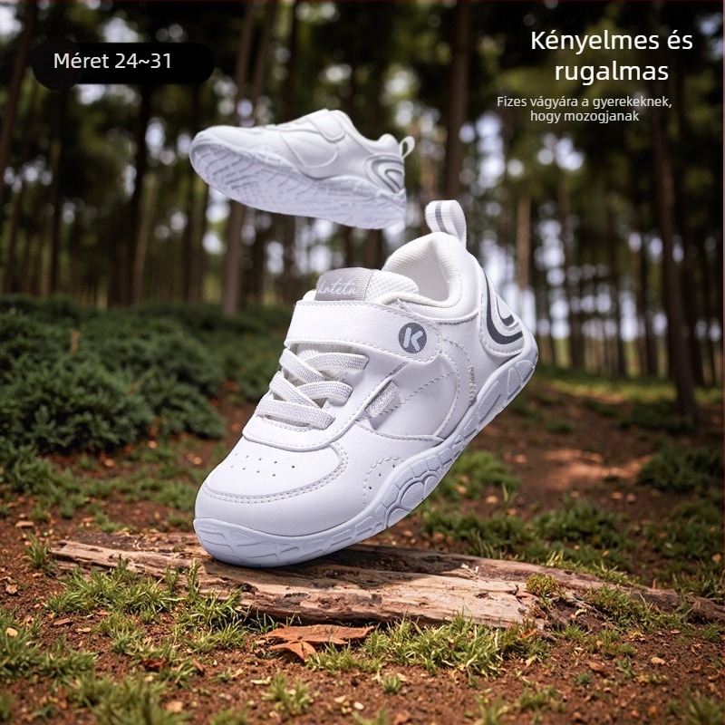 Cartoon Bunny gyerek sportcipő, műbőr felsőrész, Velcro-zár, alacsony szár, csúszásmentes talp, 12–36 hónap