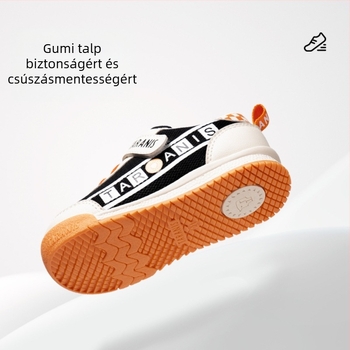 Totyogó cipők, légáteresztő mikroszálas bőr felsőrész, Velcro-zárás, alacsony szár, uniszex, csúszásmentes természetes gumi talp, 12–36 hónaposoknak