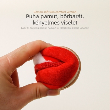 Kisgyermekeknek szánt cipő pamut felsőrésszel, légáteresztő, csúszásmentes, karikatúra mintával